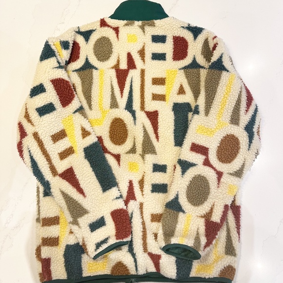 Aime Leon Dore Blown Print Polar Fleece Jacket - Picture 3 of 4